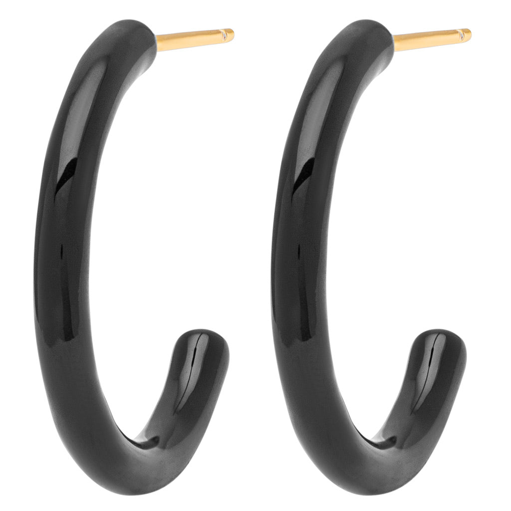 Ohrstecker LULU COLOR HOOPS medium