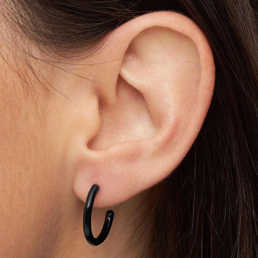 Ohrstecker LULU COLOR HOOPS medium