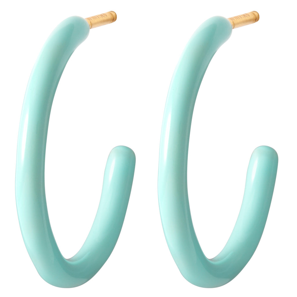 Ohrstecker LULU COLOR HOOPS medium