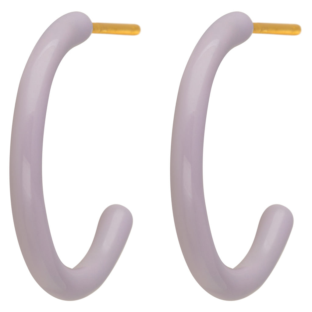 Ohrstecker LULU COLOR HOOPS medium