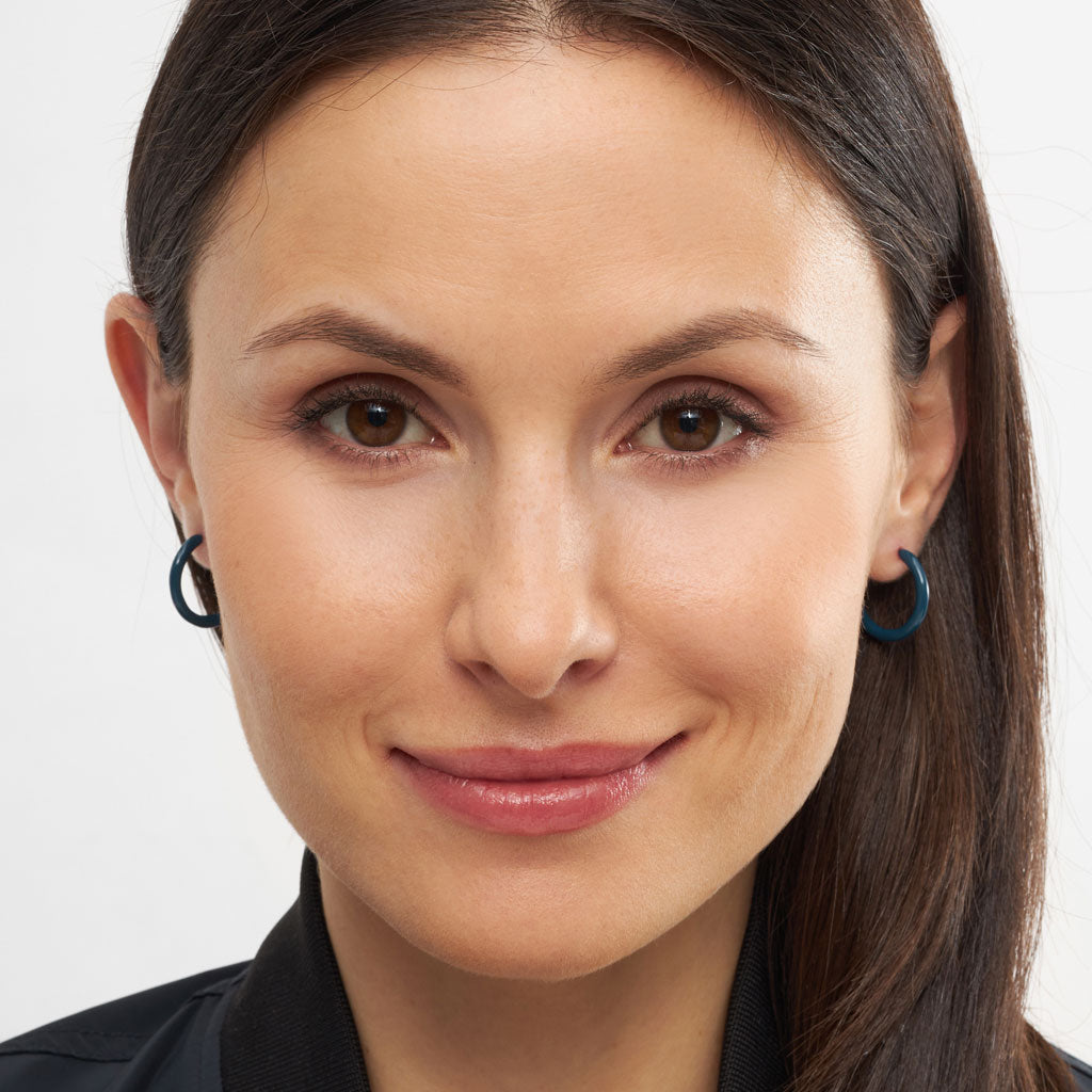 Ohrstecker LULU COLOR HOOPS medium