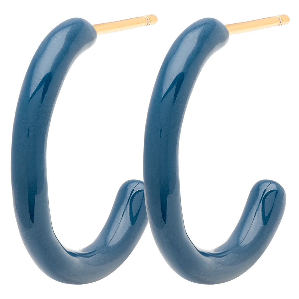 Ohrstecker LULU COLOR HOOPS medium