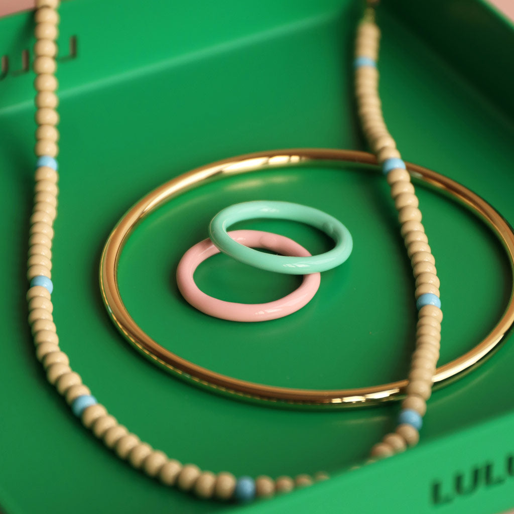 Ring LULU Copenhagen COLOR RING Single light pink
