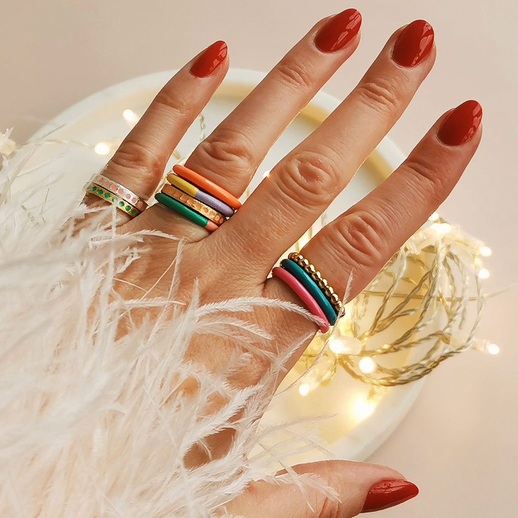 Ring LULU Copenhagen COLOR RING Double