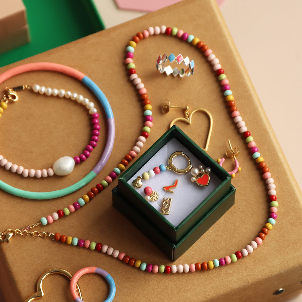Armreif LULU Copenhagen COLOR BANGLE Quatro Rainbow