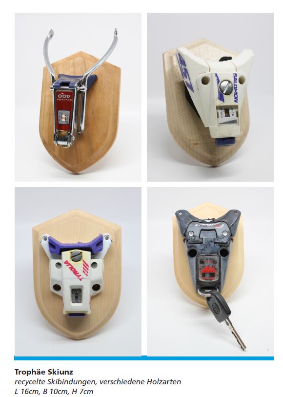 Kleiderhaken Trophäe SKIUNZ