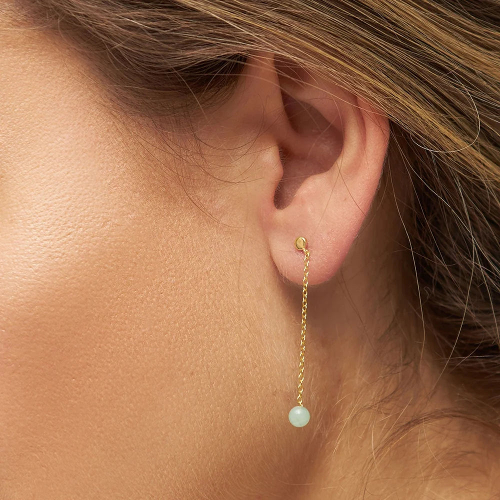 Schmuck Ohrstecker LULU NATURAL STONE Amazonit