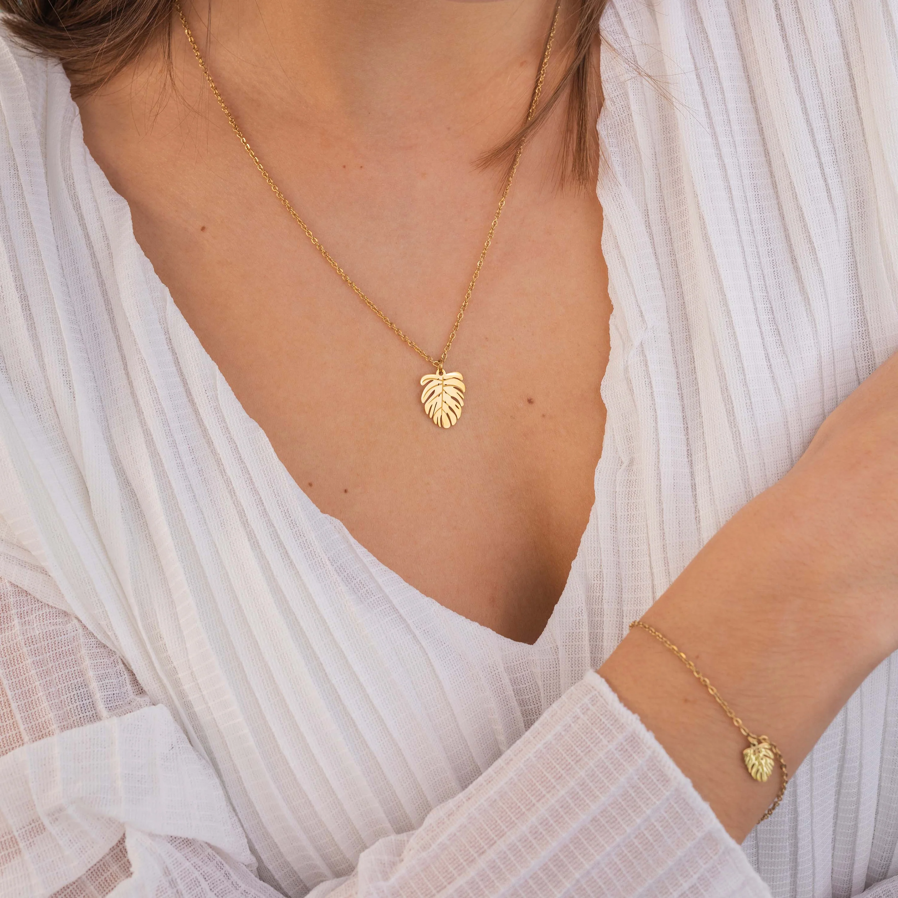 Kette Luamaya LITTLE LEAF