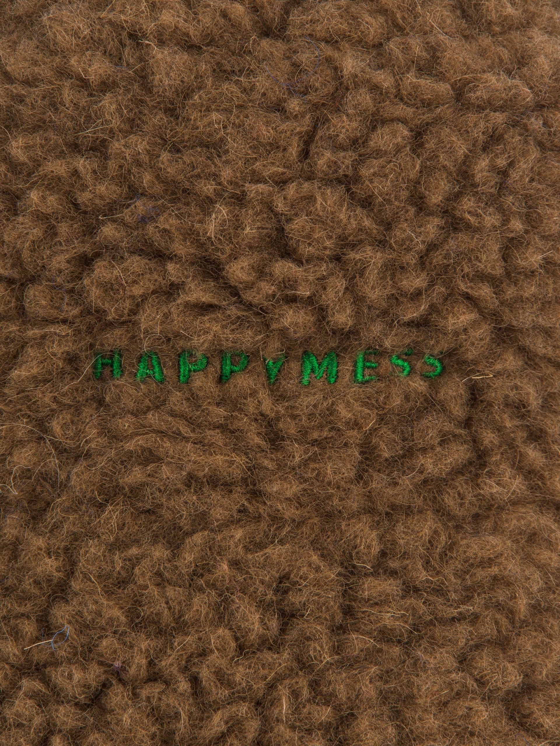 Happymess BUCKET HAT teddy brown