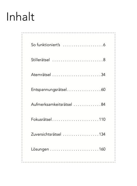 Rätselauszeit RUHE