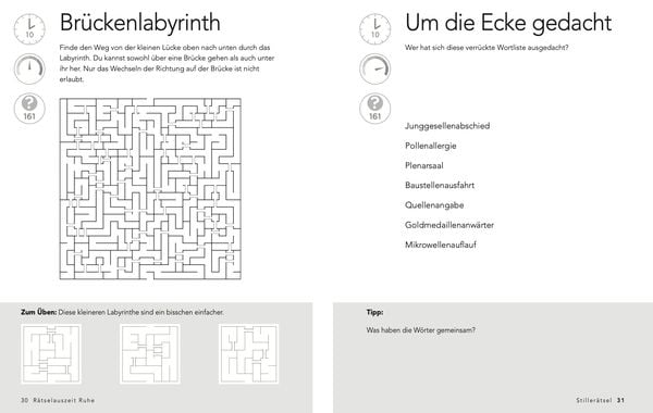 Rätselauszeit RUHE