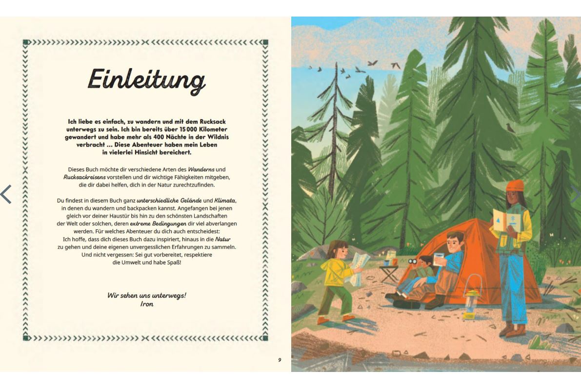 Sachbilderbuch RAUS IN DIE NATUR!