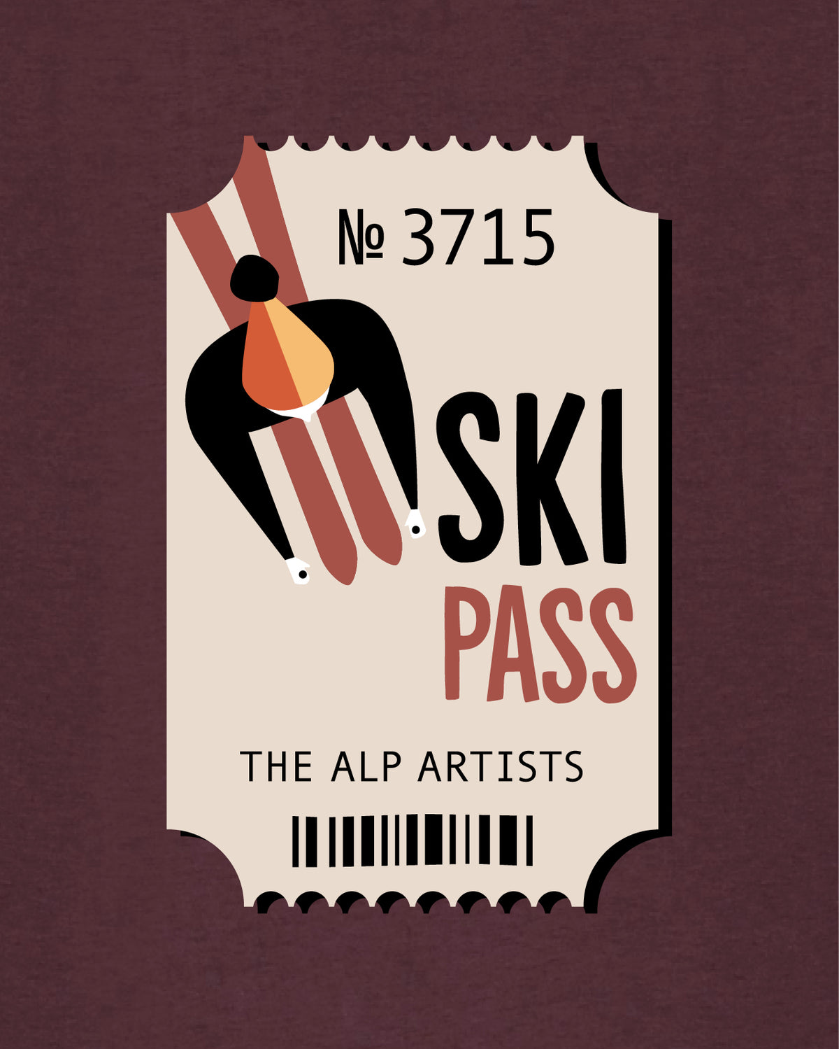 THE ALP ARTISTS, Longsleeve, SKIPASS, Men