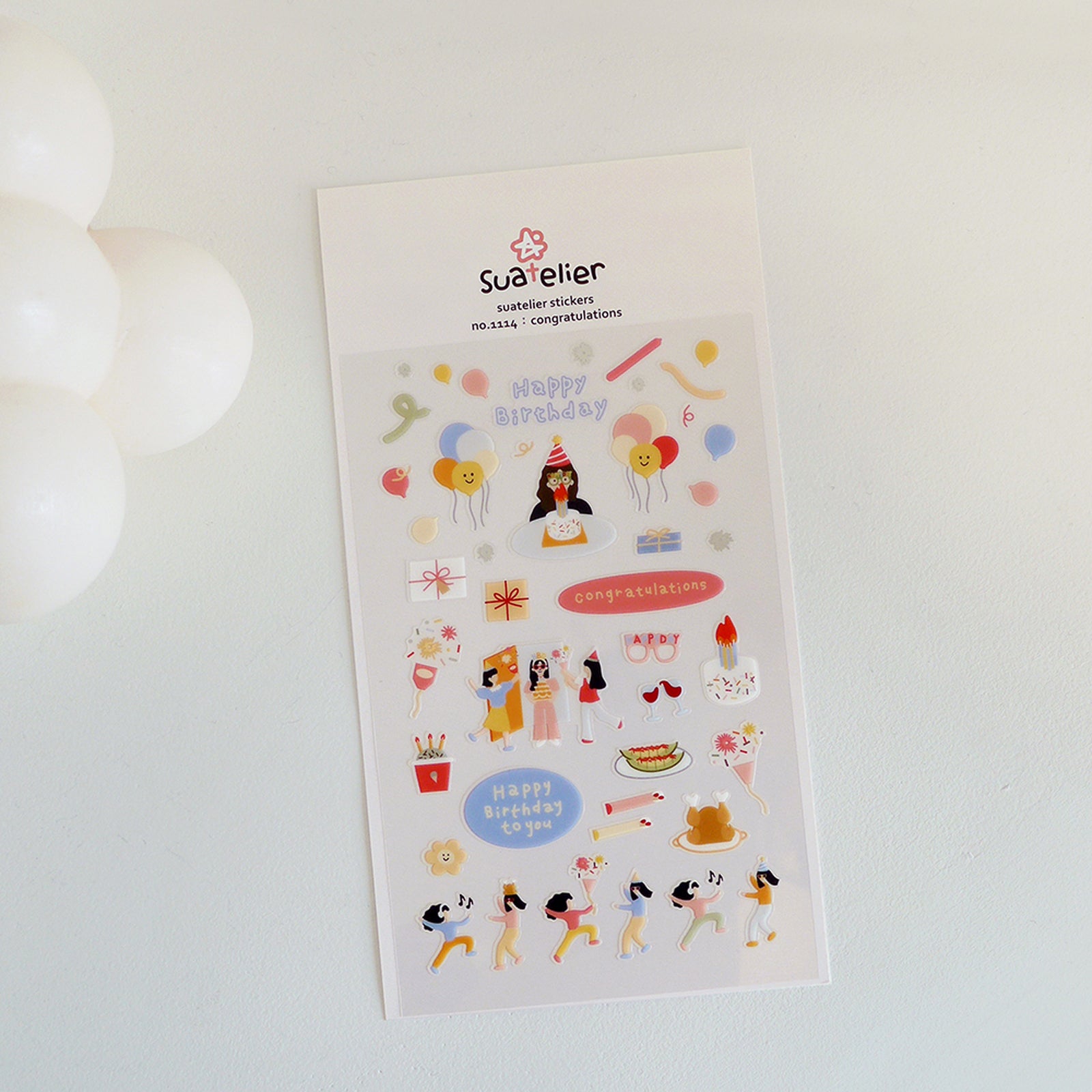 Stickers BIRTHDAY GIRL