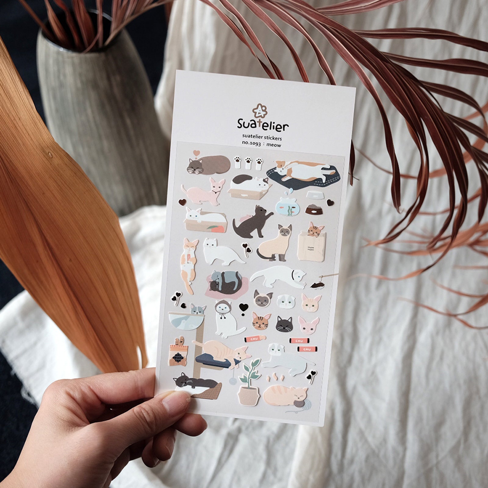 Stickers MEOW KITTY CAT