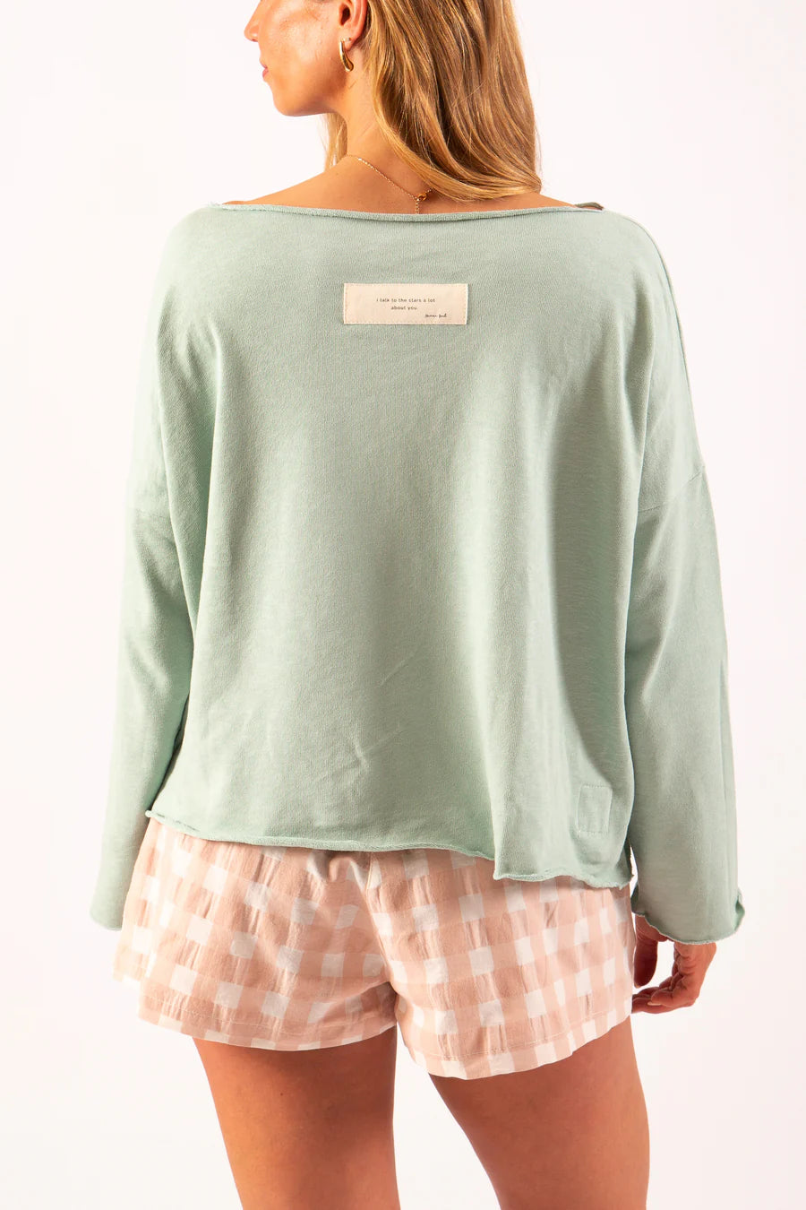 YOUR HUMAN SOUL Karo SHORTS rosa/weiss