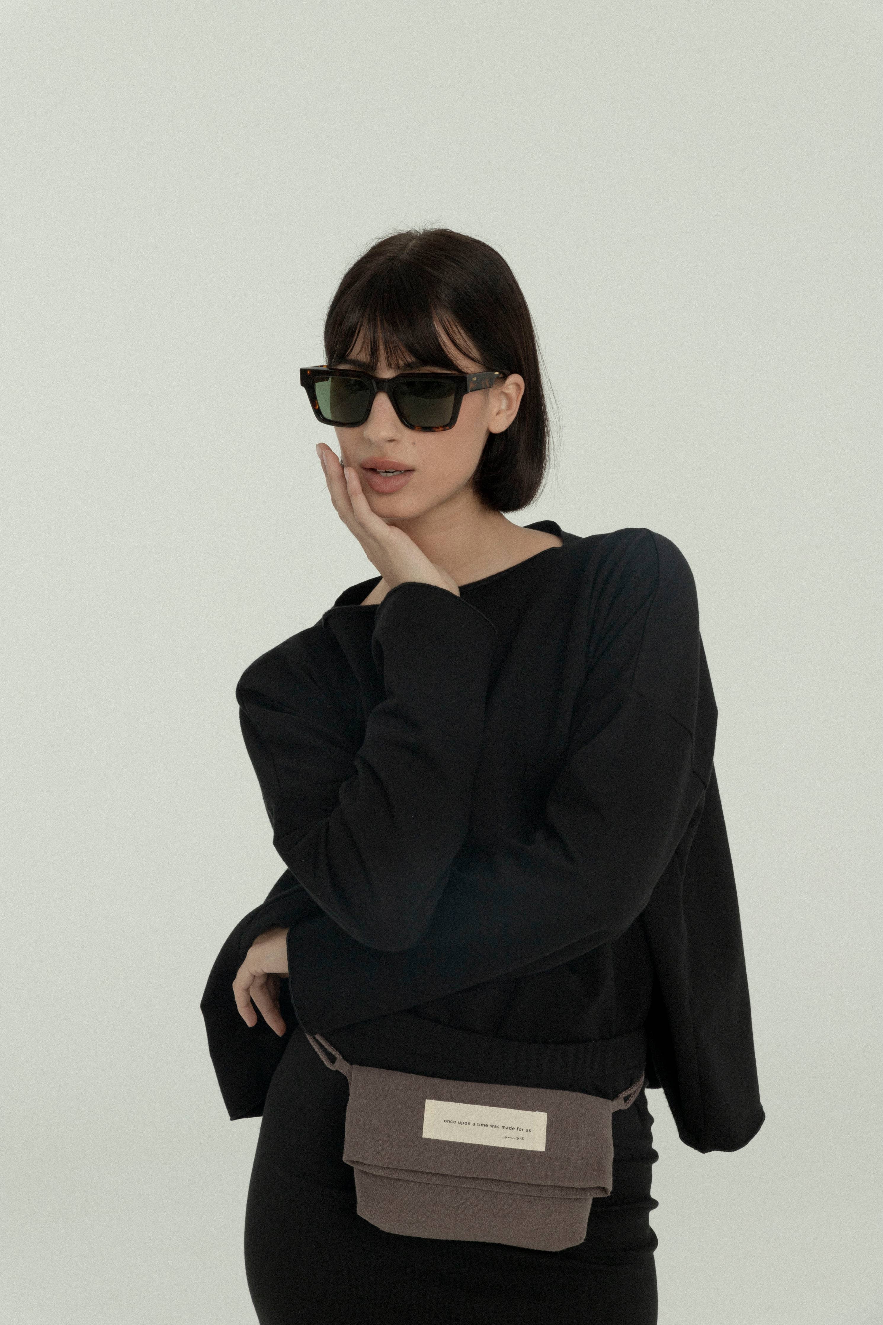 YOUR HUMAN SOUL Sweatshirt Bio Baumwolle, Petrol