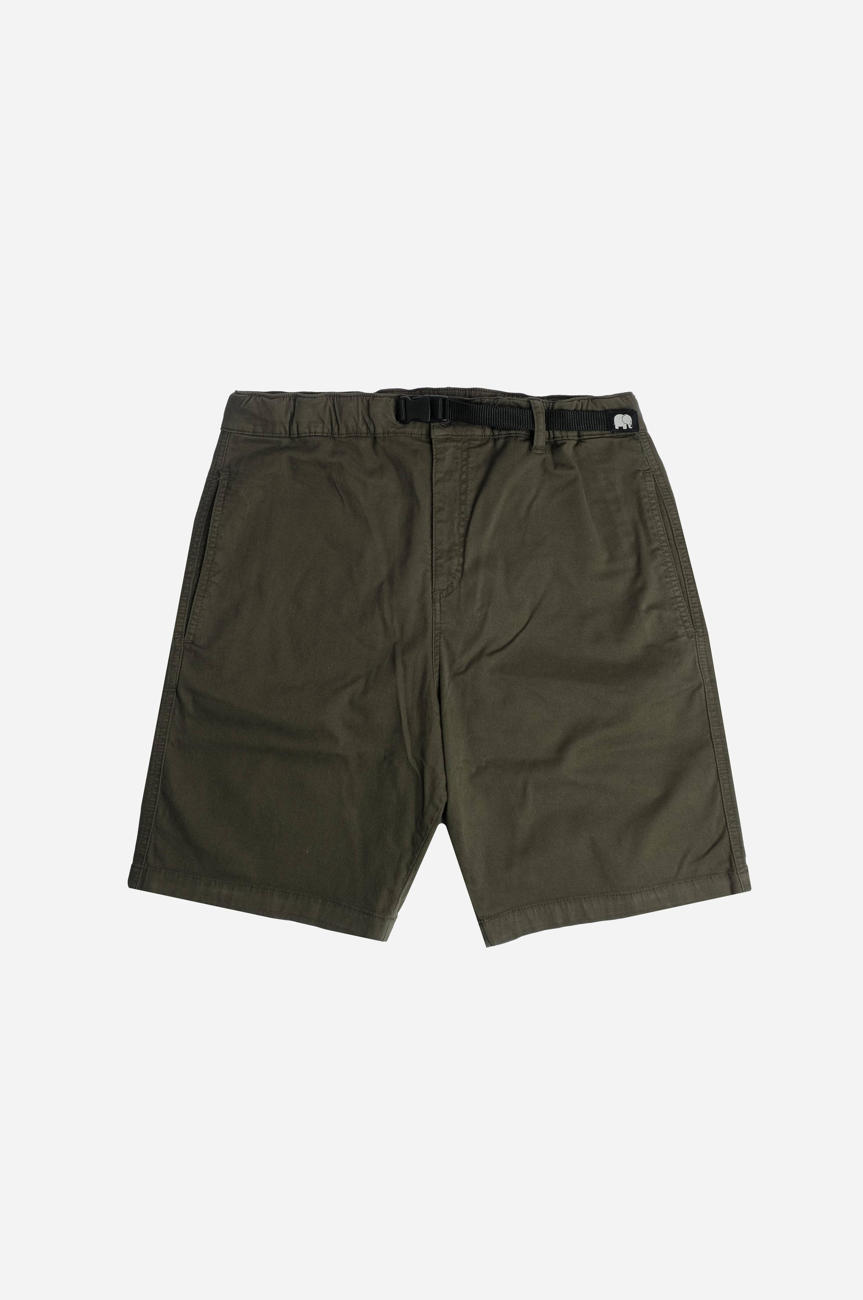 TRENDSPLANT Ecodye CLIMBER SHORTS moss green, Men