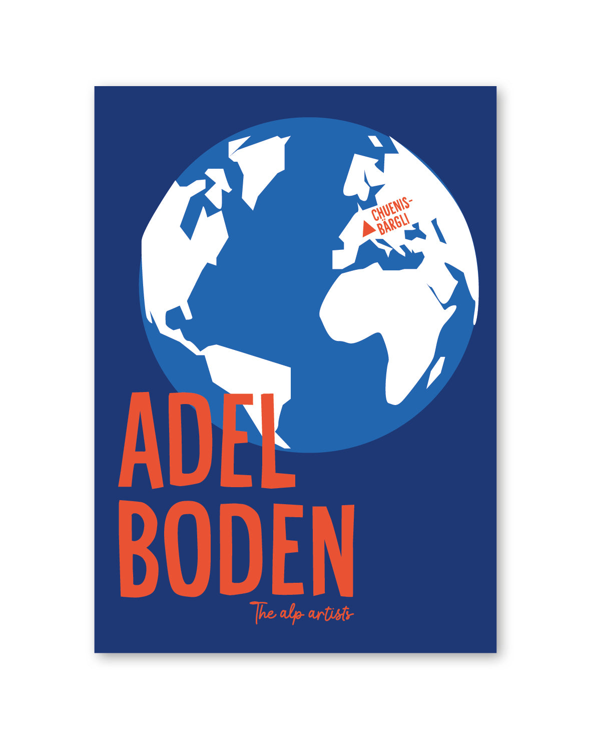 Postcard ADELBODEN WELT