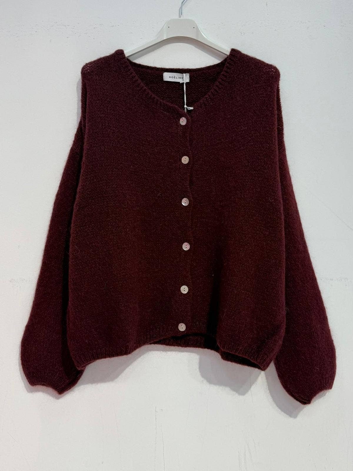 Cardigan MOHAIR (Rundhals), Women