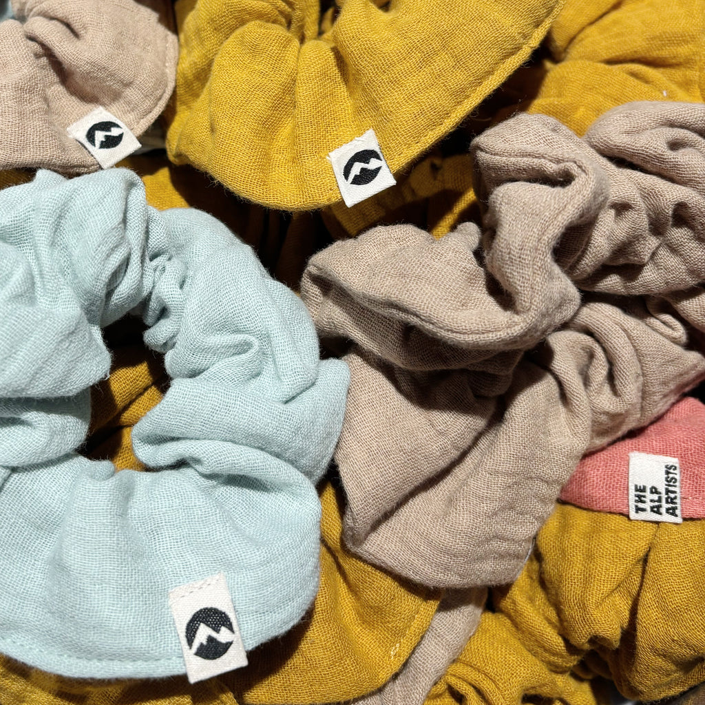 The alp artists Scrunchie GOOD VIBES