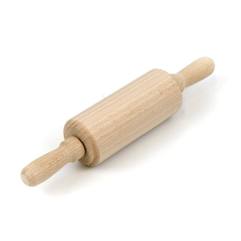 NEONGRÜN Teigrolle aus Holz