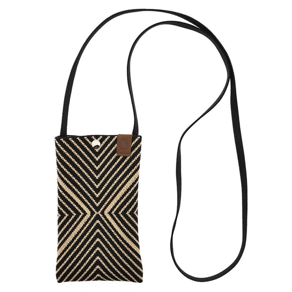 LOT83 Handytasche CHARLIE, braun/schwarz