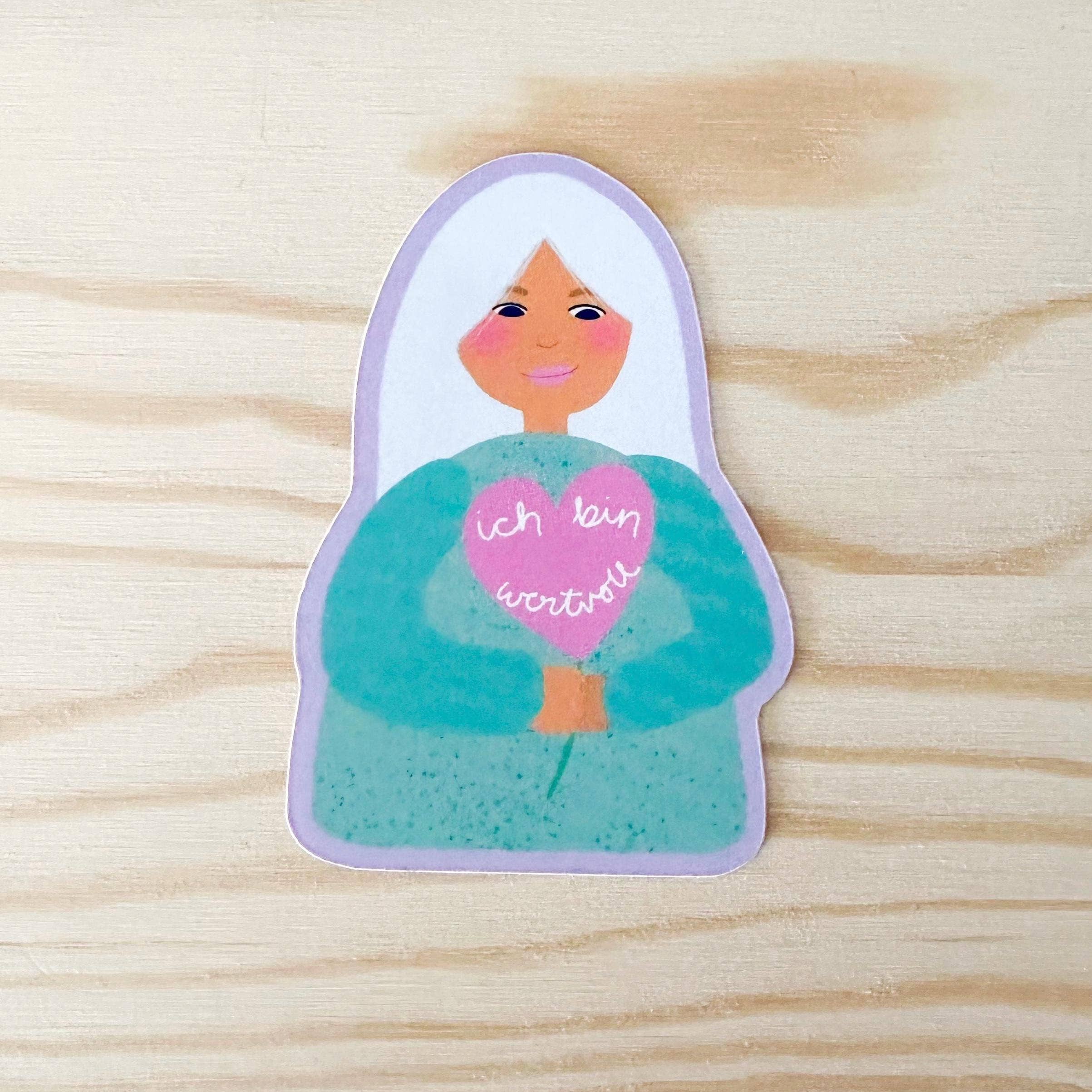 STUDIO SONNA Sticker ICH BIN WERTVOLL