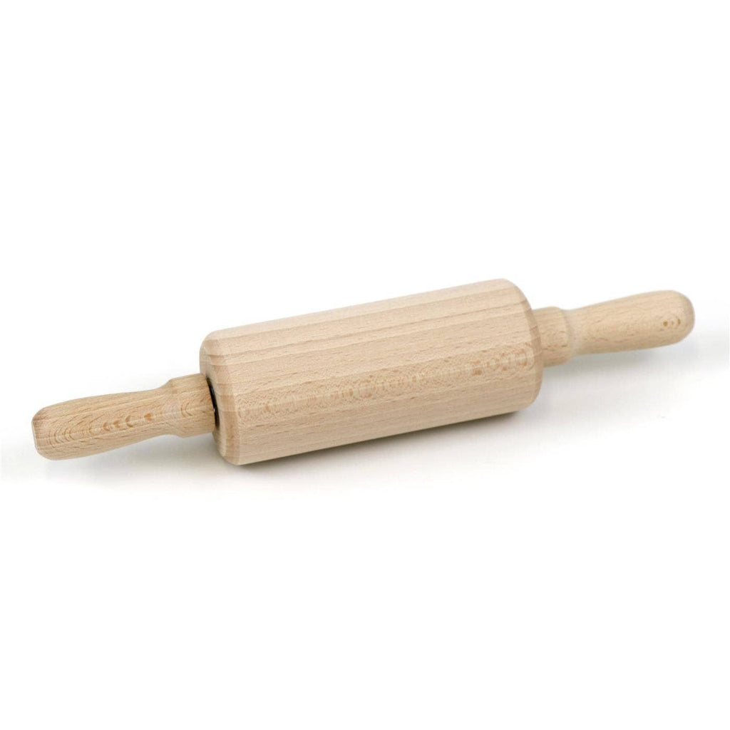 NEONGRÜN Teigrolle aus Holz
