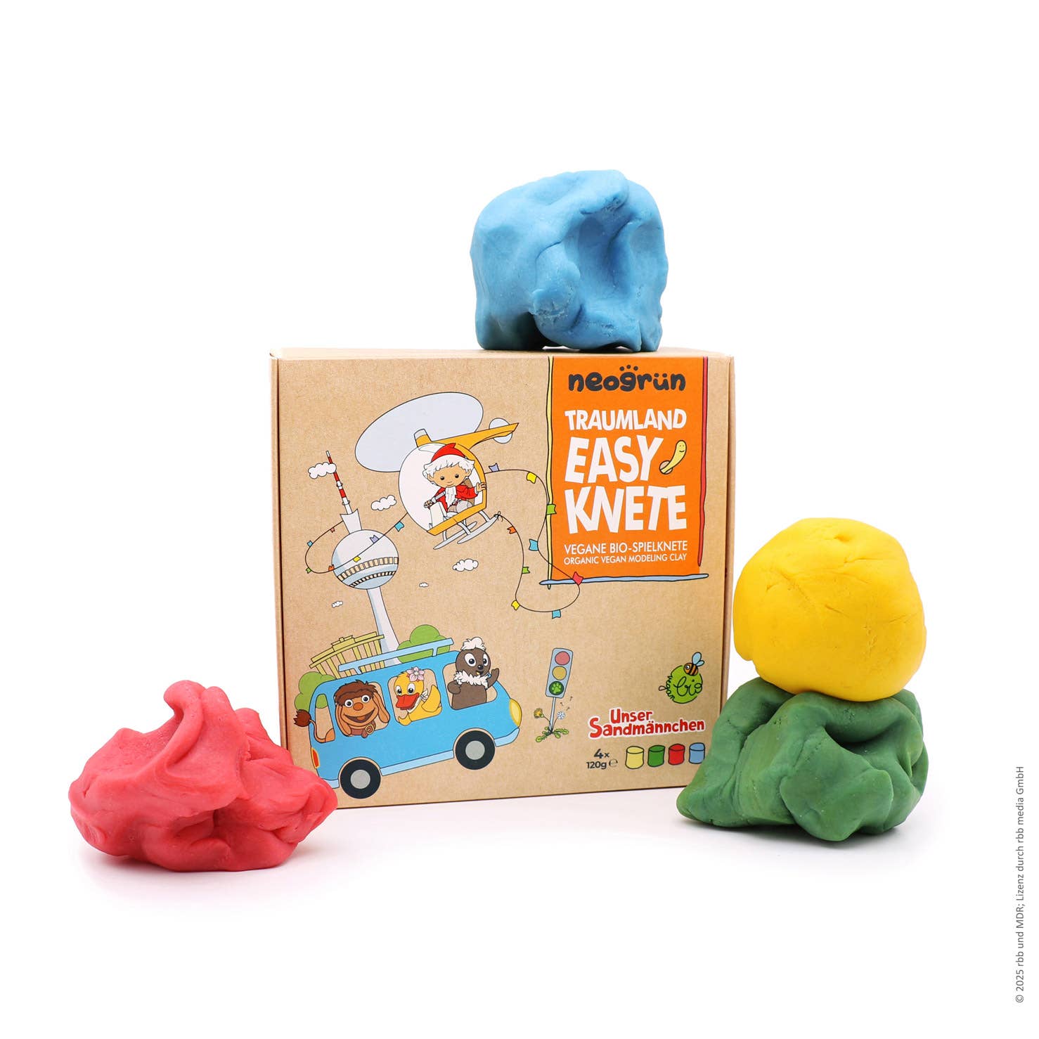 NEONGRÜN Easy-Knete vegan TRAUMLAND