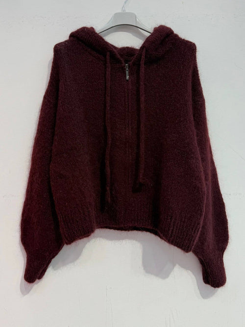 Cardigan MOHAIR (Kapuze), Women