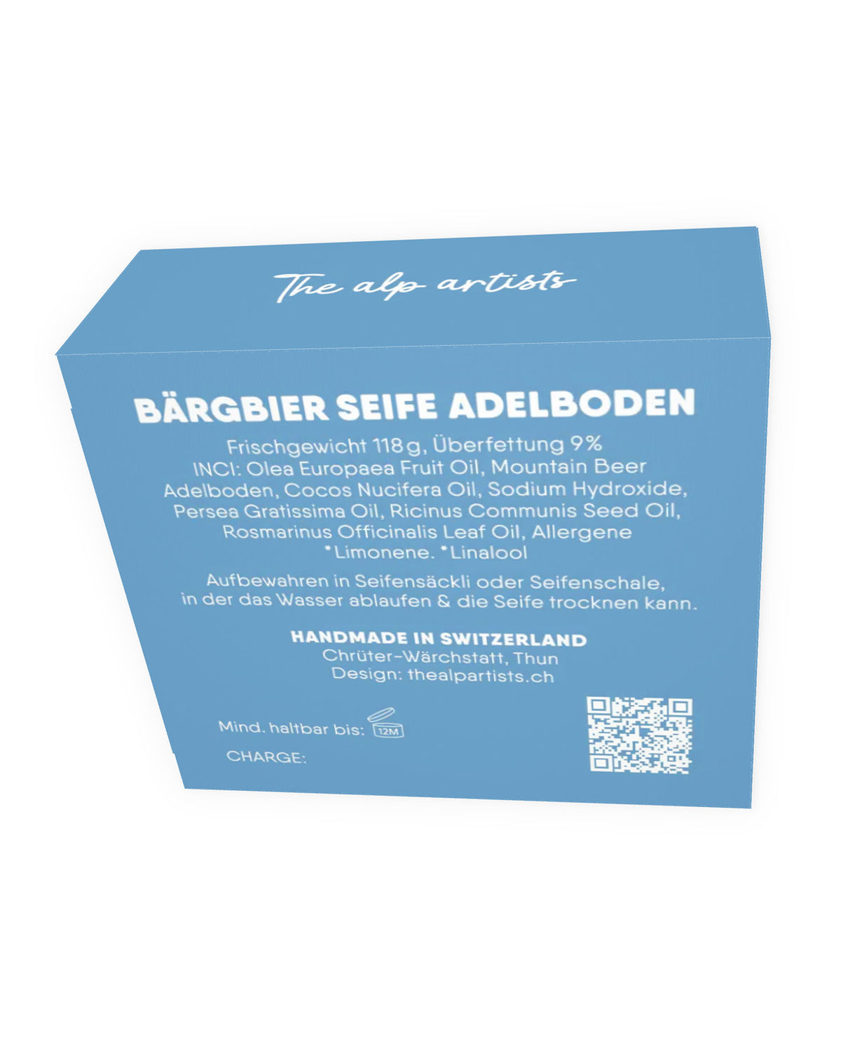THE ALP ARTISTS Bärgbierseife