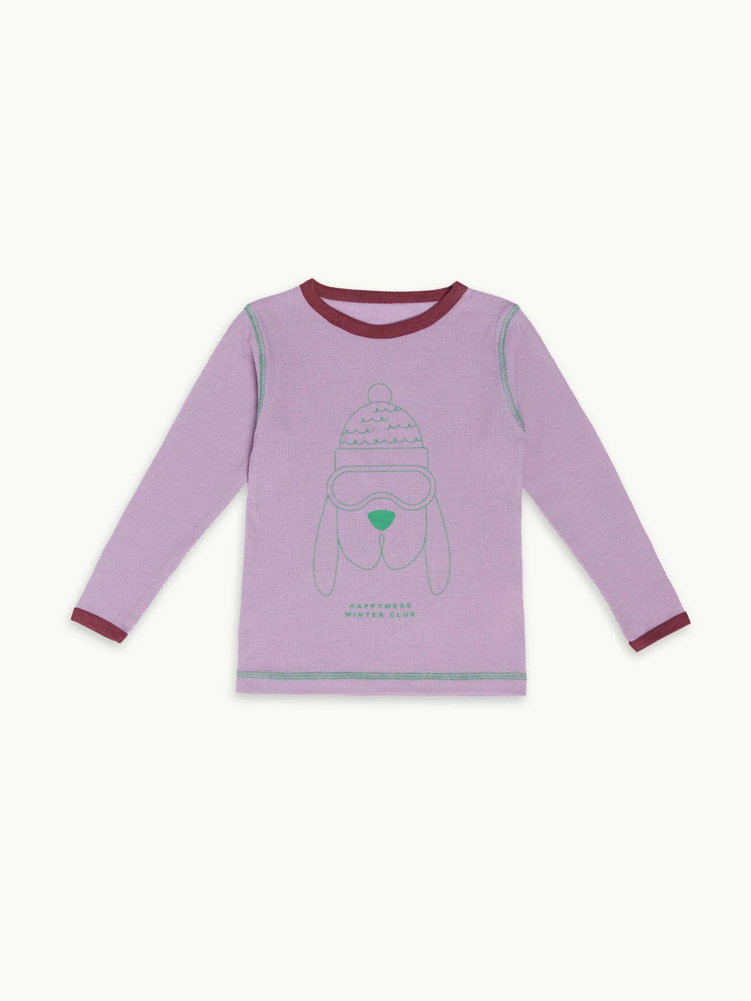 HAPPYMESS Merinowolle Thermoshirt Kids