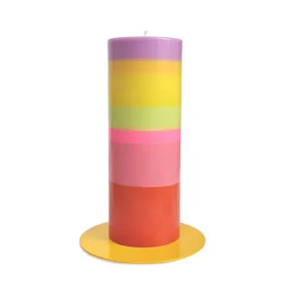 NOT THE GIRL WHO MISSES MUCH, Kerzenhalter POP BIG yellow