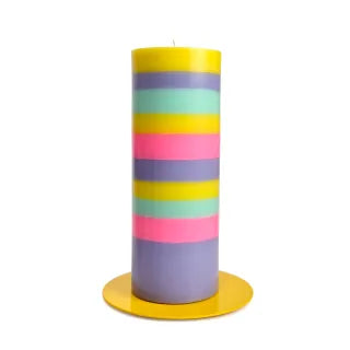 NOT THE GIRL WHO MISSES MUCH, Kerzenhalter POP BIG yellow