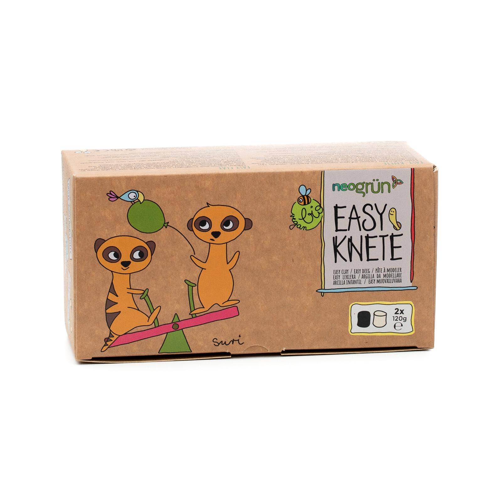 NEONGRÜN Easy-Knete vegan SURI