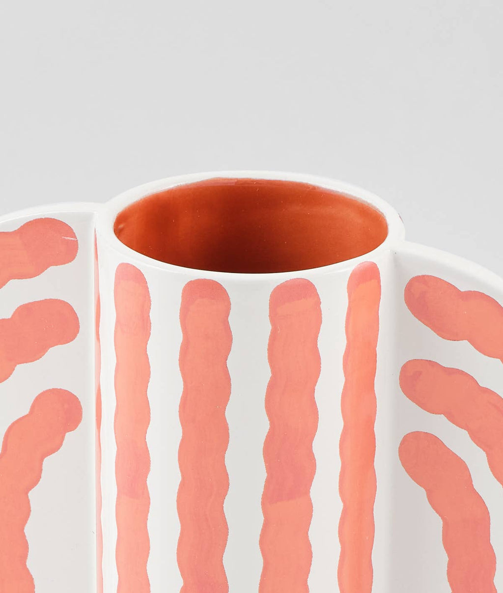 WRAP kleine Schmetterlingsvase BUTTERFLY peach