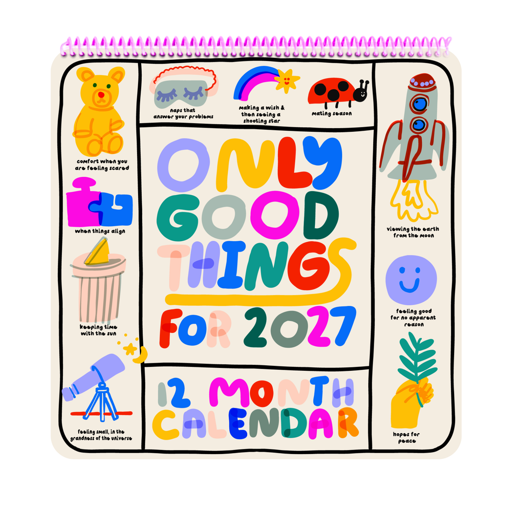 PEOPLE I'VE LOVED Wandkalender 2027 ONLY GOOD THINGS
