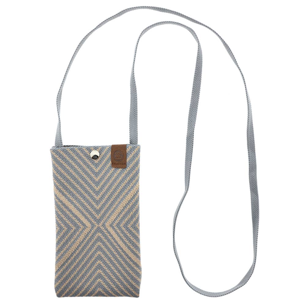 LOT83 Handytasche CHARLIE, braun/grau