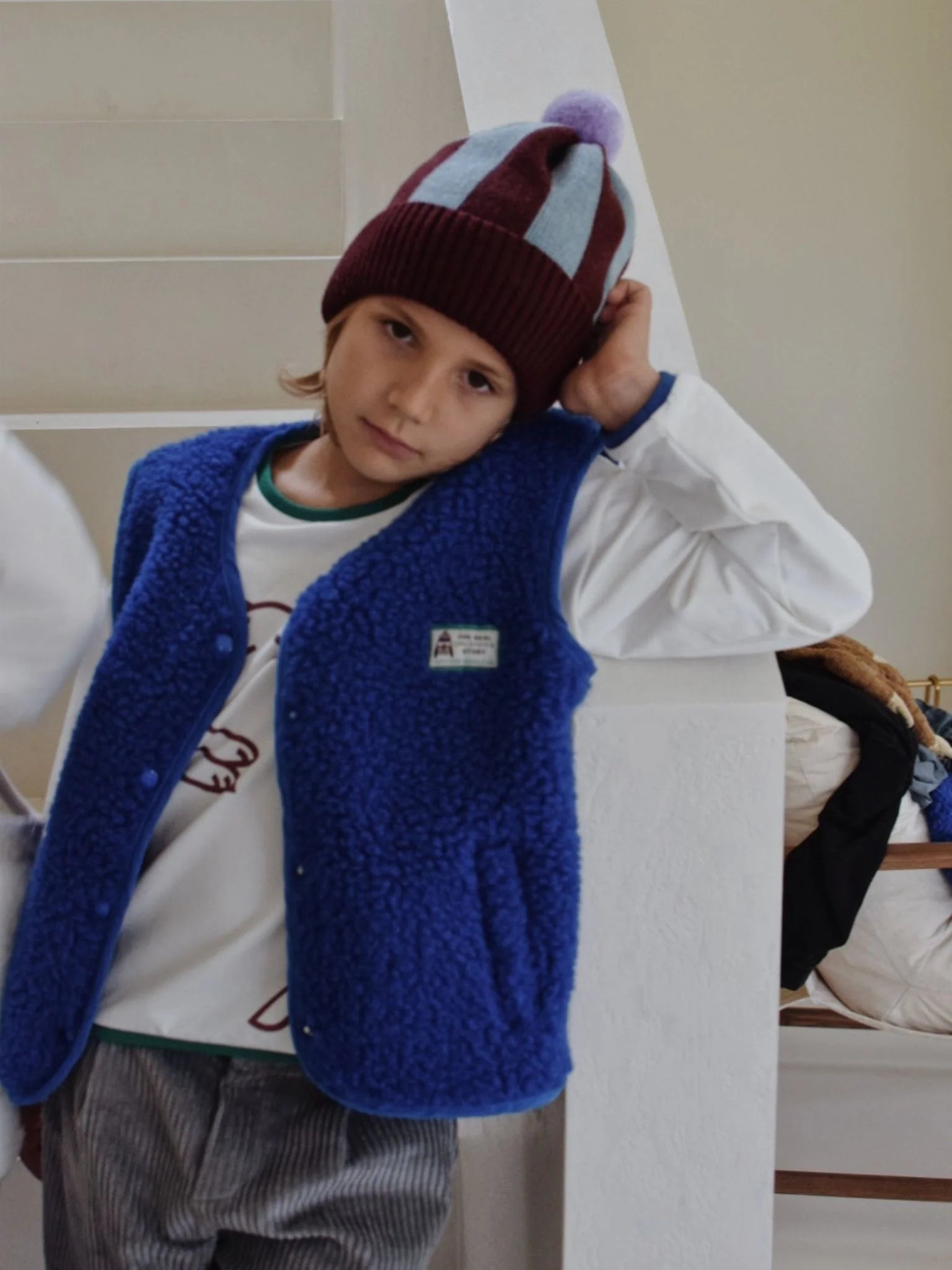 HAPPYMESS Merino Weste Kids