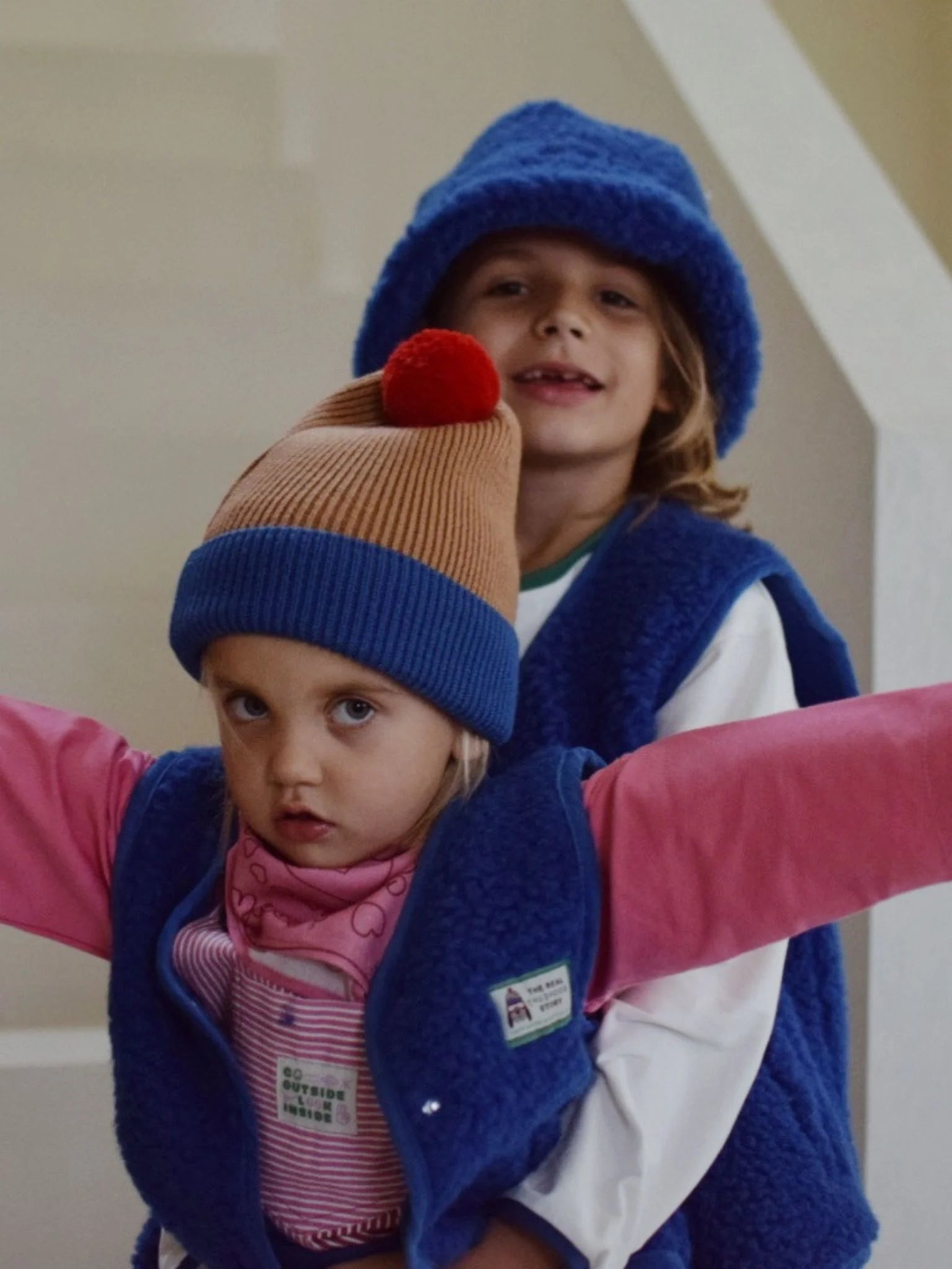 HAPPYMESS Merino Weste Kids