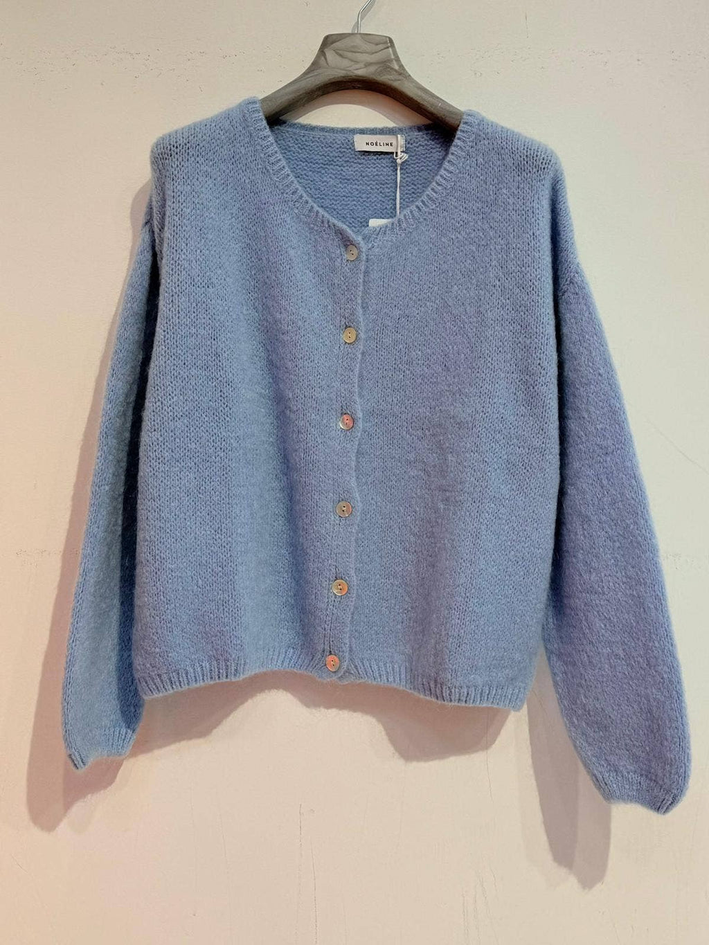 Cardigan MOHAIR (Rundhals), Women