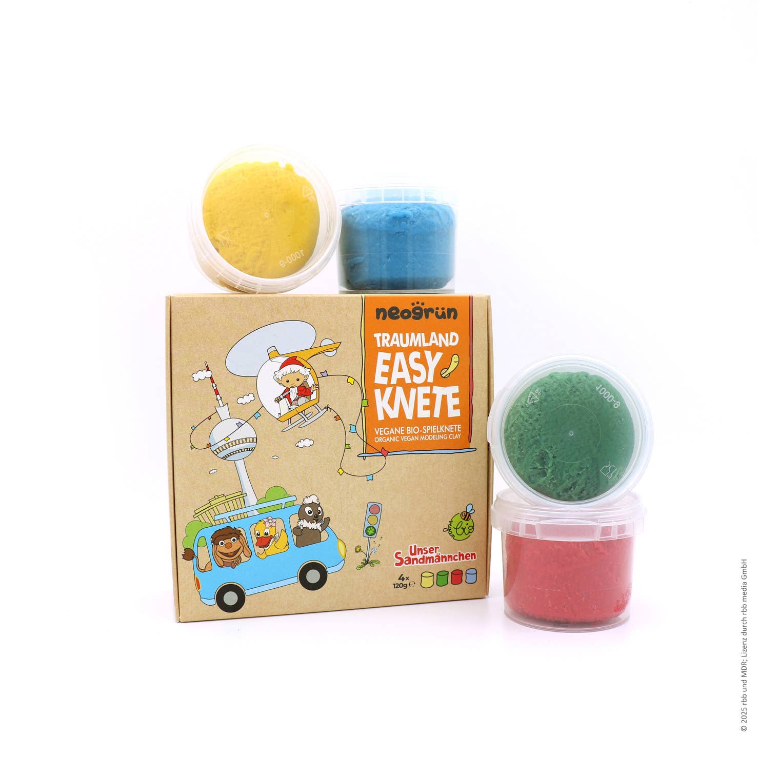 NEONGRÜN Easy-Knete vegan TRAUMLAND