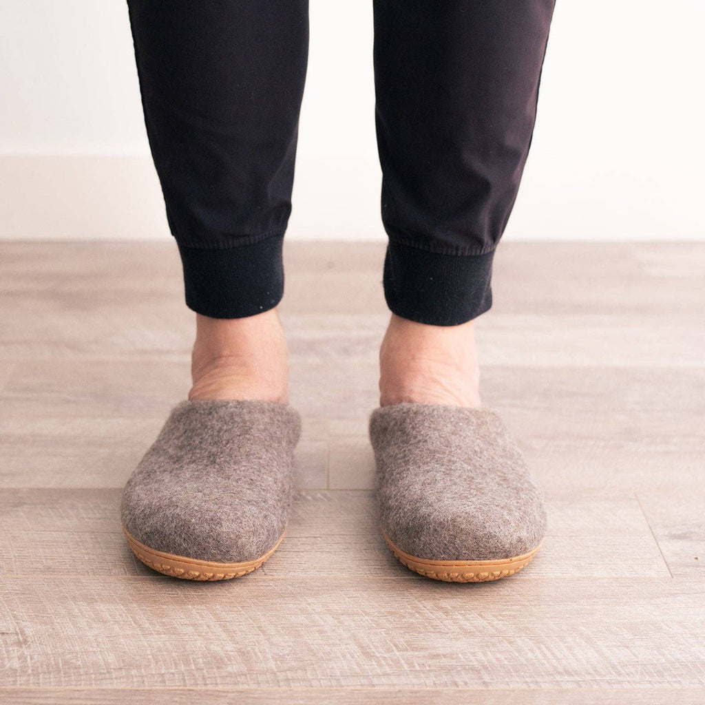 FUZZY COVE Merino Hausschuhe