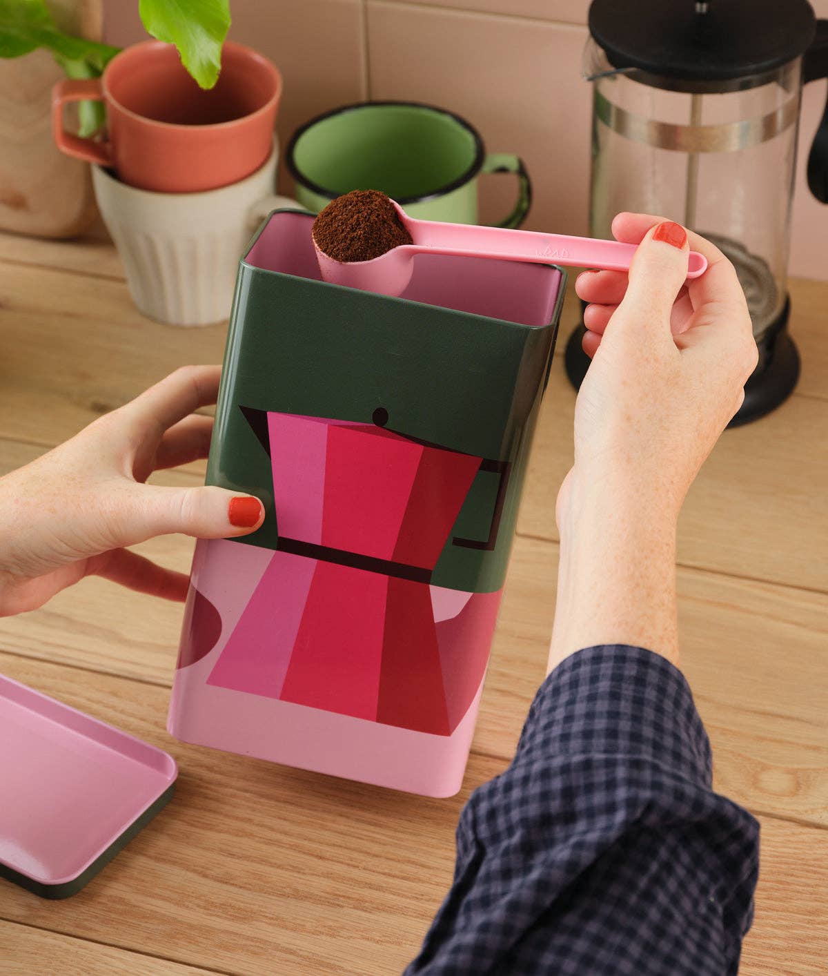 Stillleben Küchenaufbewahrungsdose