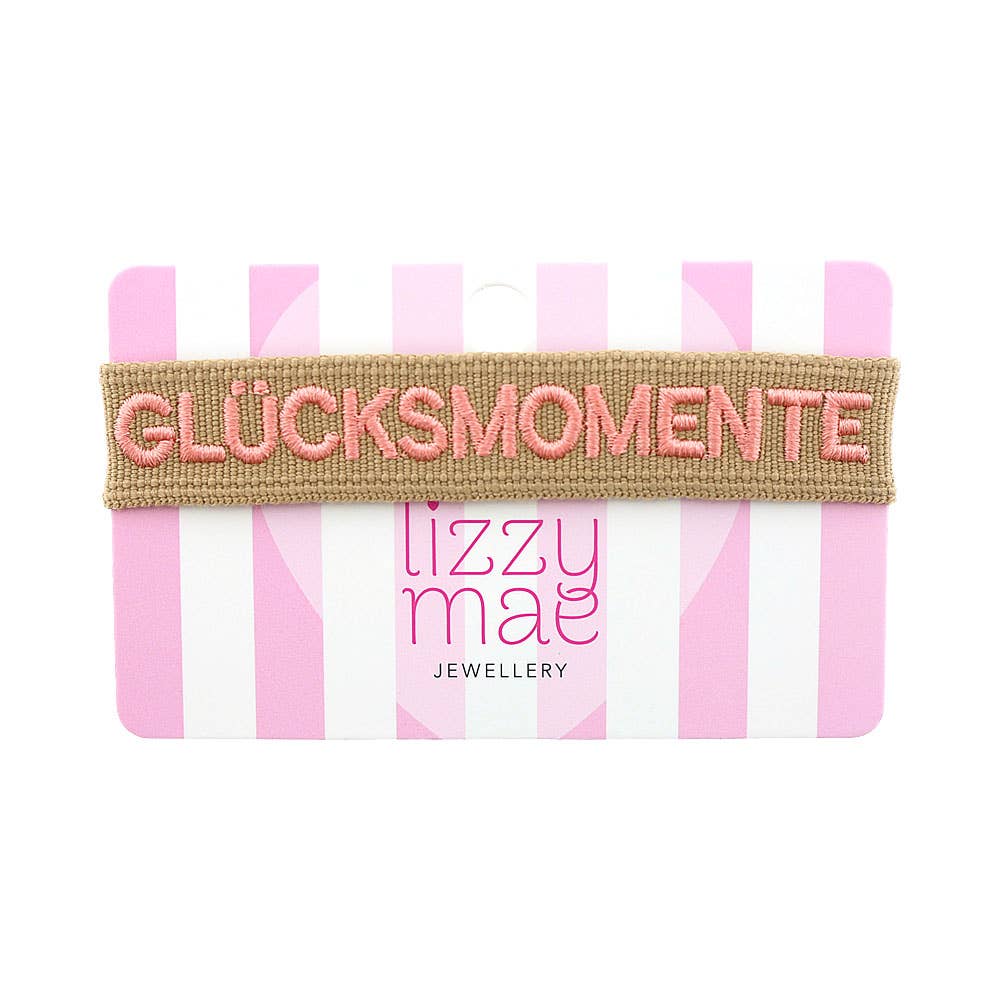 LOT83 Armband GLÜCKSMOMENTE beige