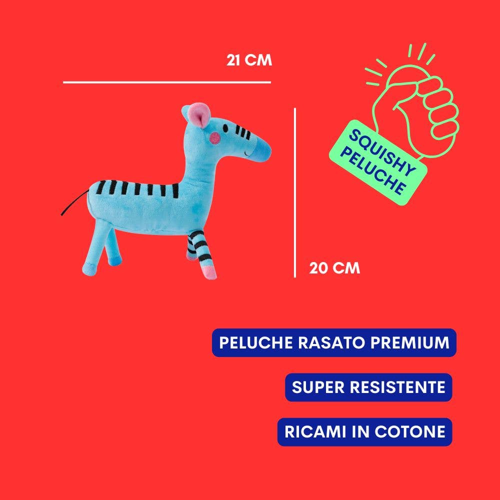 JAMPY Plüschtier ZEBRA