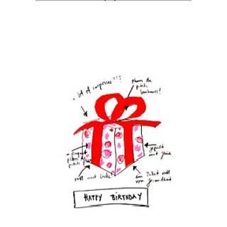 Handtuch HAPPY BIRTHDAY