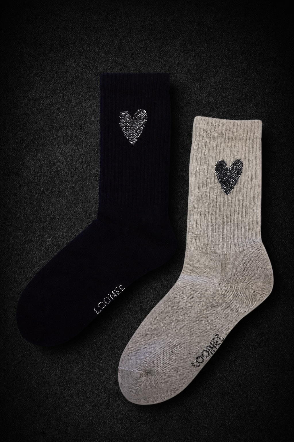 LOONES Socken 2er Set THE BIG HEART