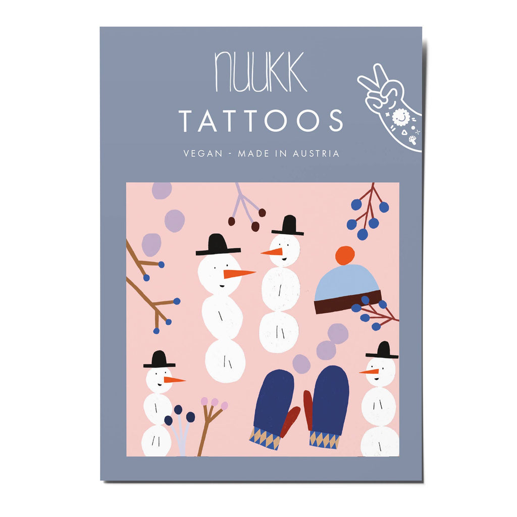 NUUKK Temporäre Tattoos SCHNEEMANN